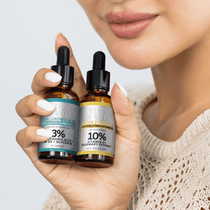 Hyaluronic Aloe B5 and Super Vitamin C Duo - Delune 